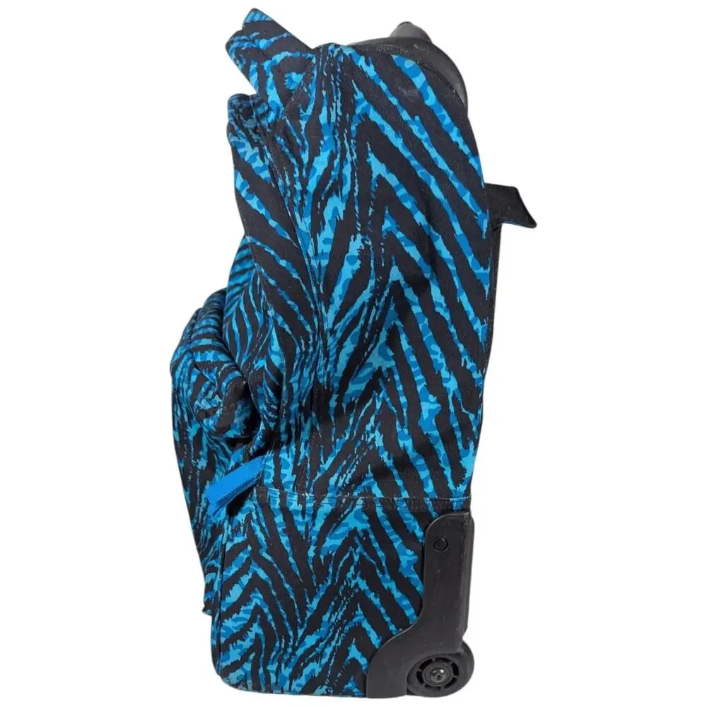 Jansport Wheeled Superbreak Rolling Backpack The 9 Carry Luggage Suitcase Blue